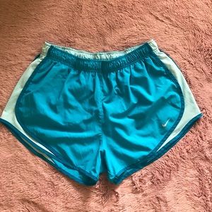 Turquoise Nike Tempo Shorts